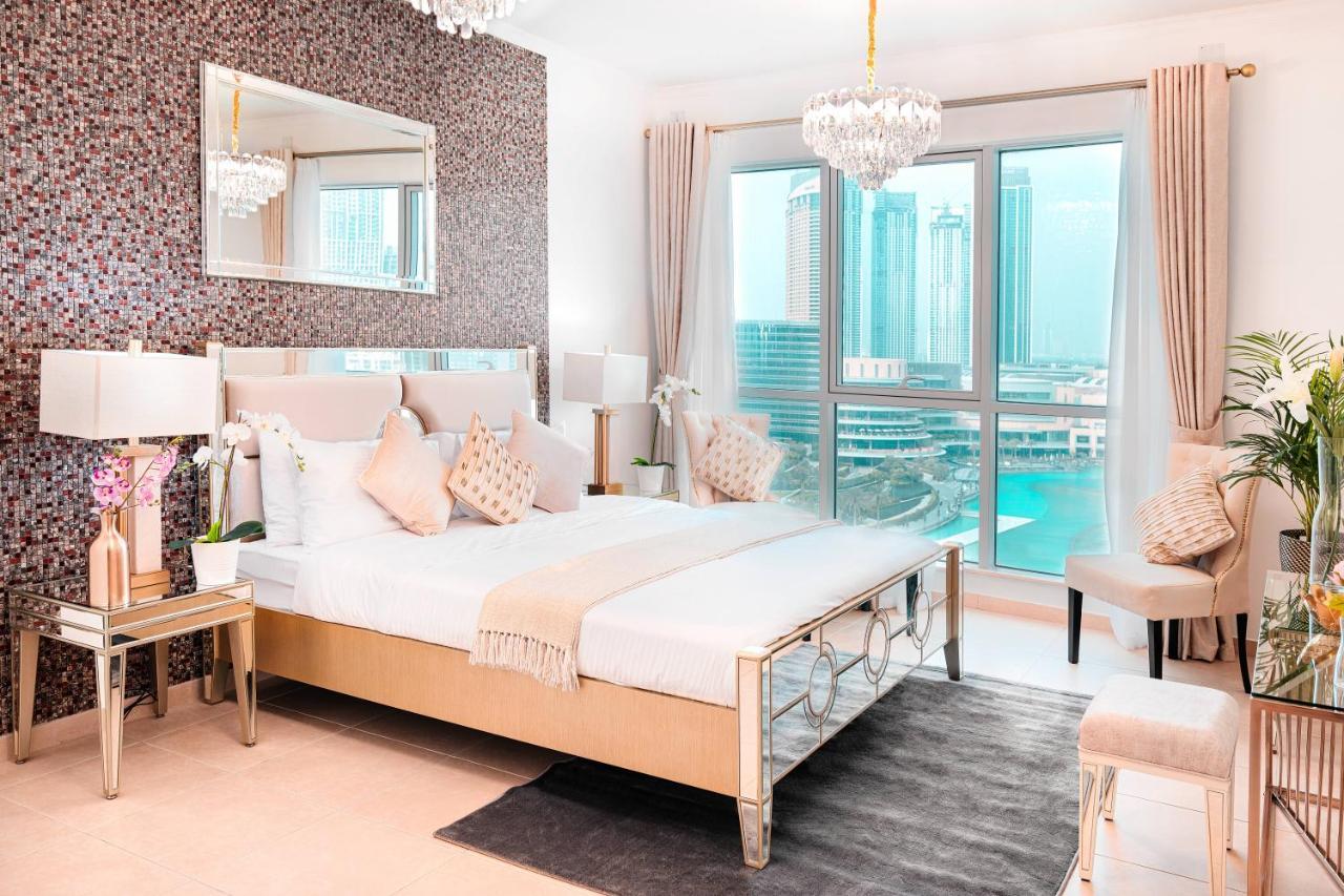 Elite Royal Apartment - Full Burj Khalifa & Fountain View - Emperor 두바이 외부 사진
