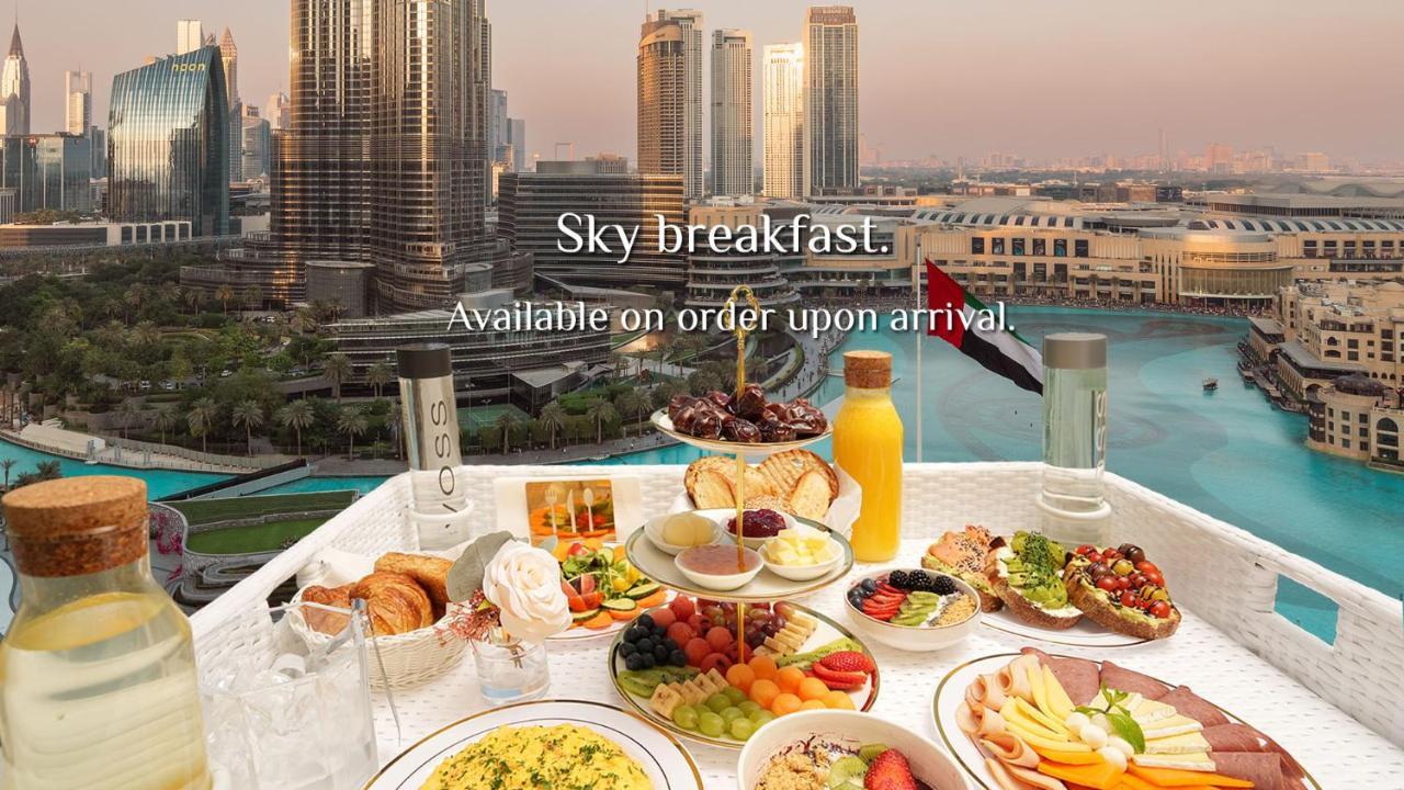 Elite Royal Apartment - Full Burj Khalifa & Fountain View - Emperor 두바이 외부 사진